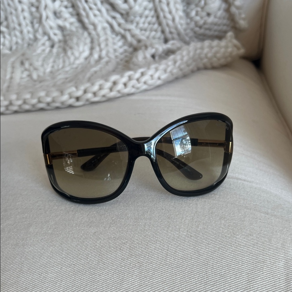 Tom Ford Black and Gold Sunglasses